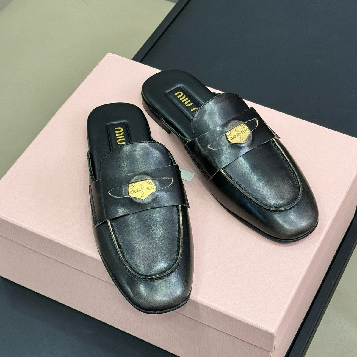 Shoes- Miu M Loafers Comfortable Everyday Designer Shoes