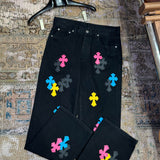 Chrome Hearts Jeans detail shot – designer craftsmanship and quality