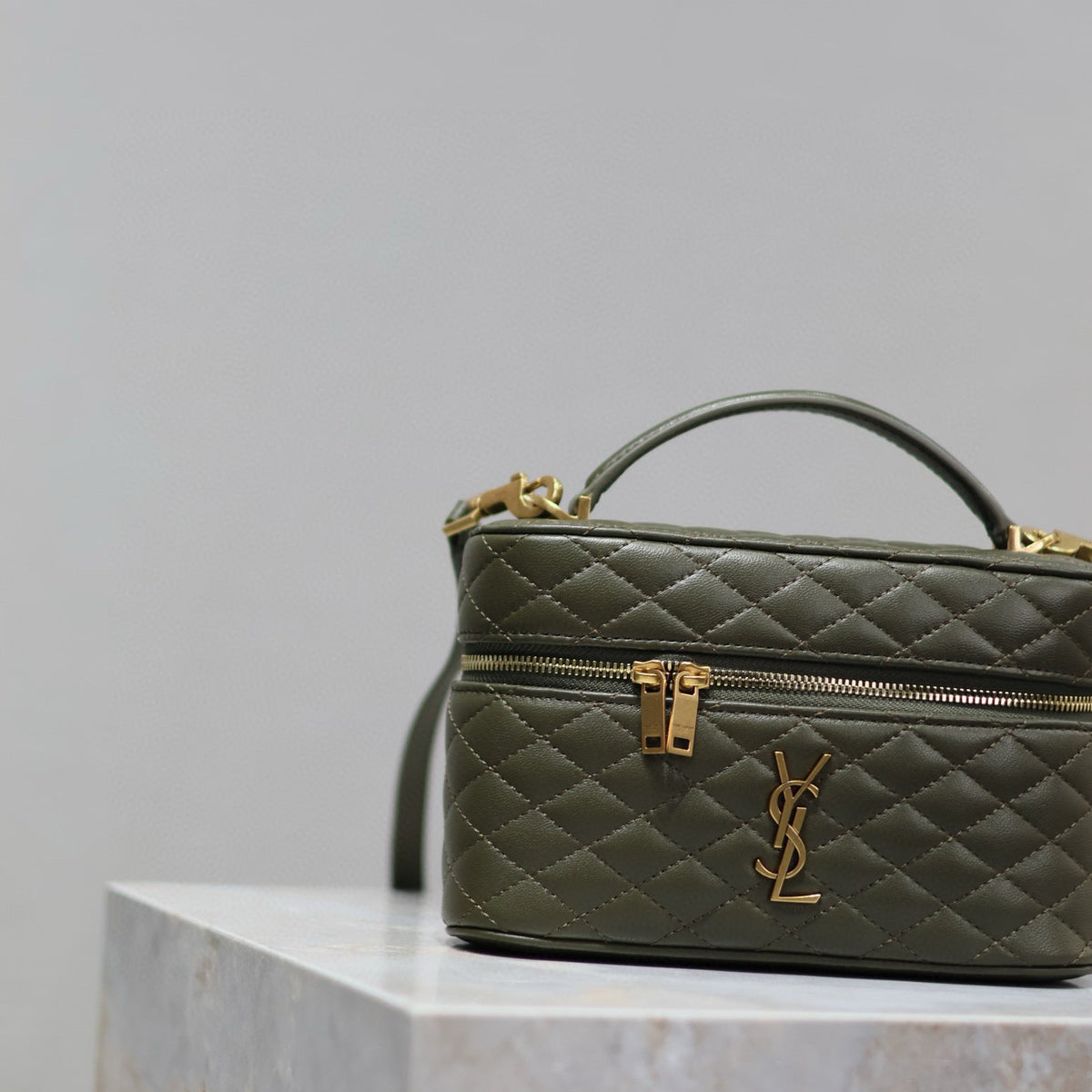 Saint Laurent Bags- Saint Laurent Gaby Vanity Bag Nd Luxury Designer Leather Handbag