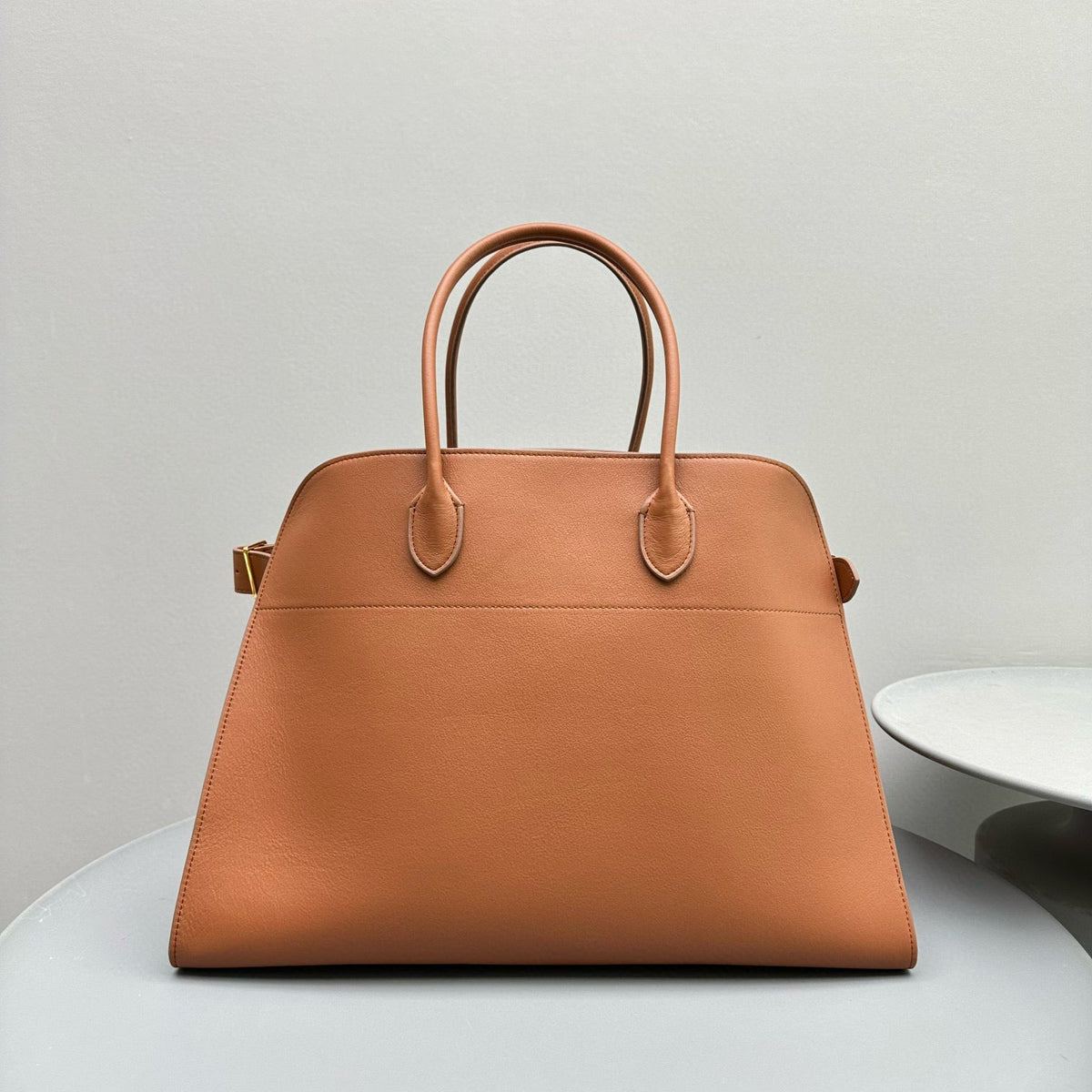 The Row Bags- The Row Margaux 17 Bag Luxury Designer Leather Handbag