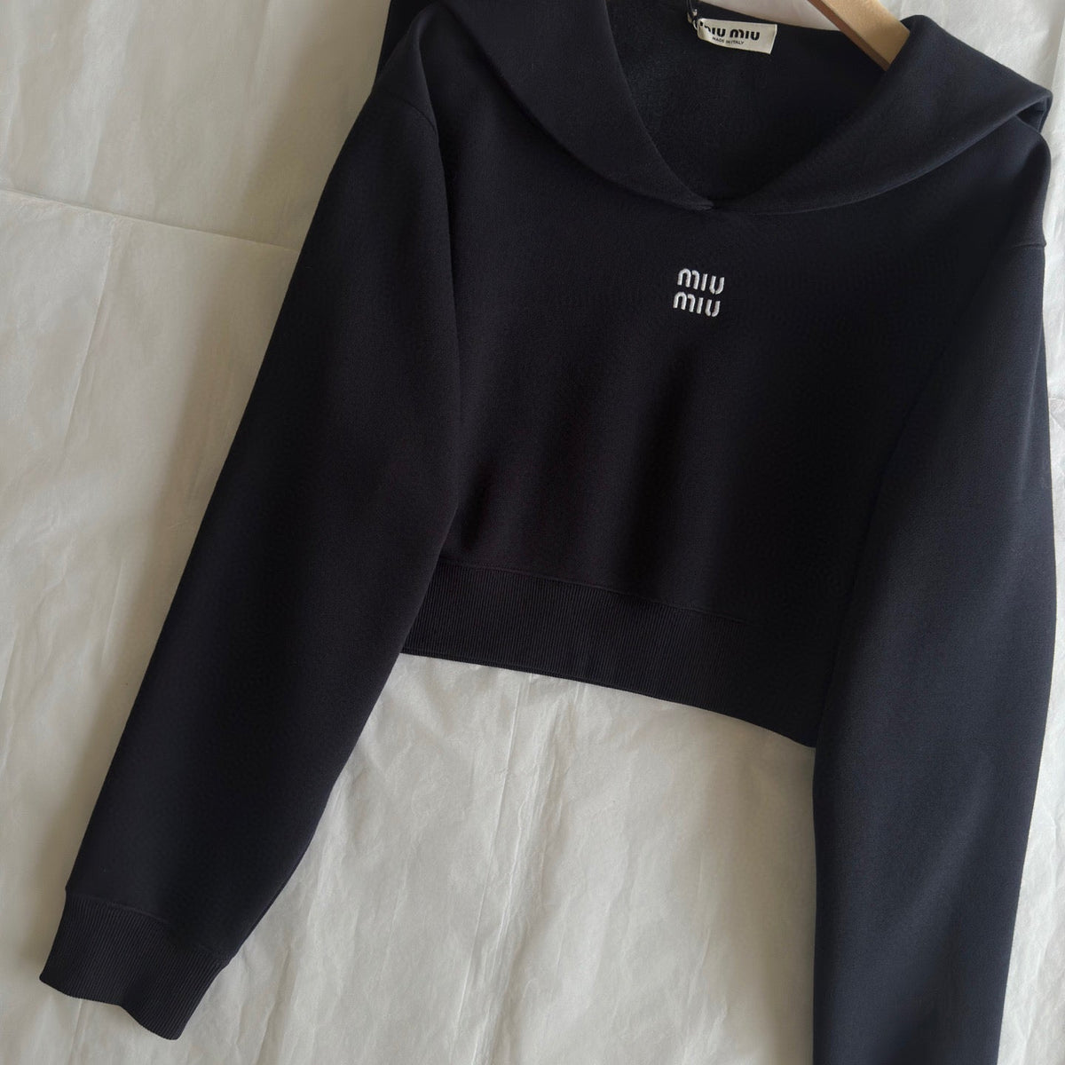 Hoodies- Miu M Sweatshirt Comfortable Luxury Streetwear Hoodie