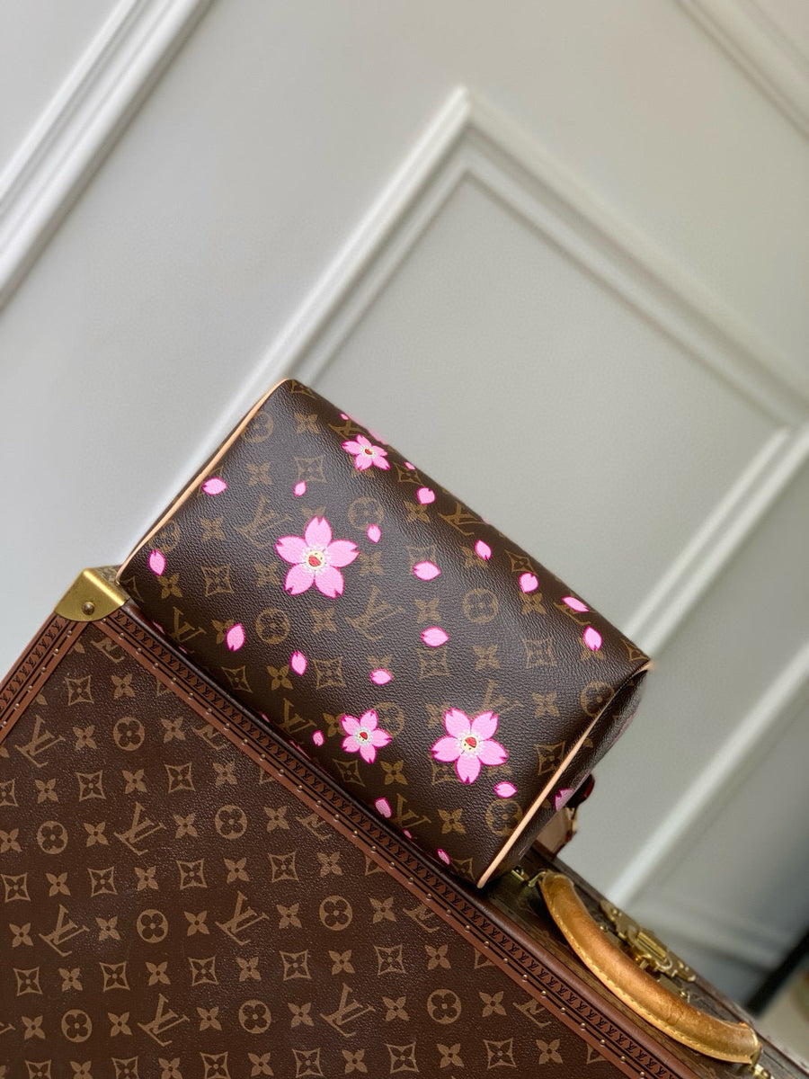 Louis Vuitton Bags- Louis Vuitton Lou x Murakami Speedy 25 Bag Luxury Designer Leather Handbag