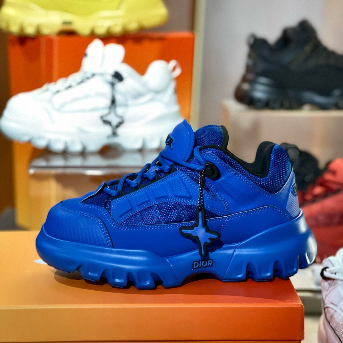 Dior Shoes- Dior x Lewis H Snow Sneakers Premium Designer Casual Shoes