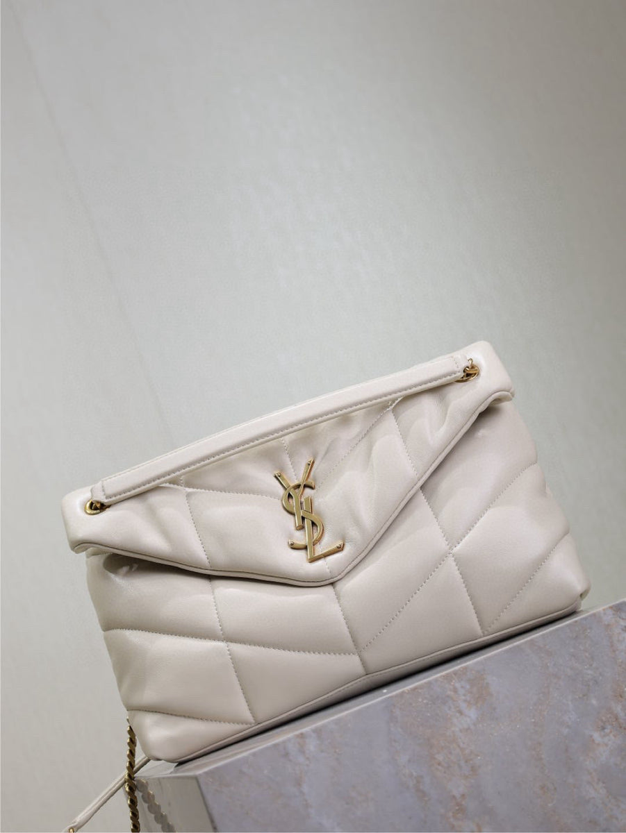 Saint Laurent Bags- Saint Laurent Loulou Medium Puffer Bag Luxury Designer Leather Handbag