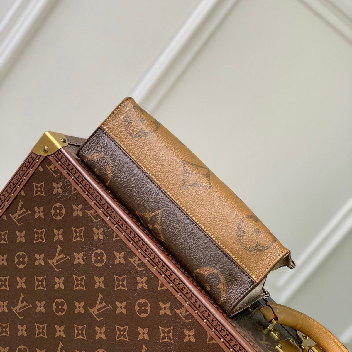 Louis Vuitton Bags- Louis Vuitton Lou Onthego East West Tote Bag Luxury Designer Leather Handbag