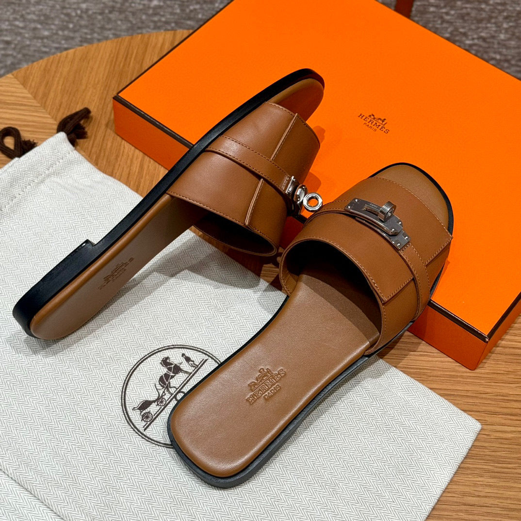 Shoes- Herm Giulia Sandals Premium Designer Casual Shoes