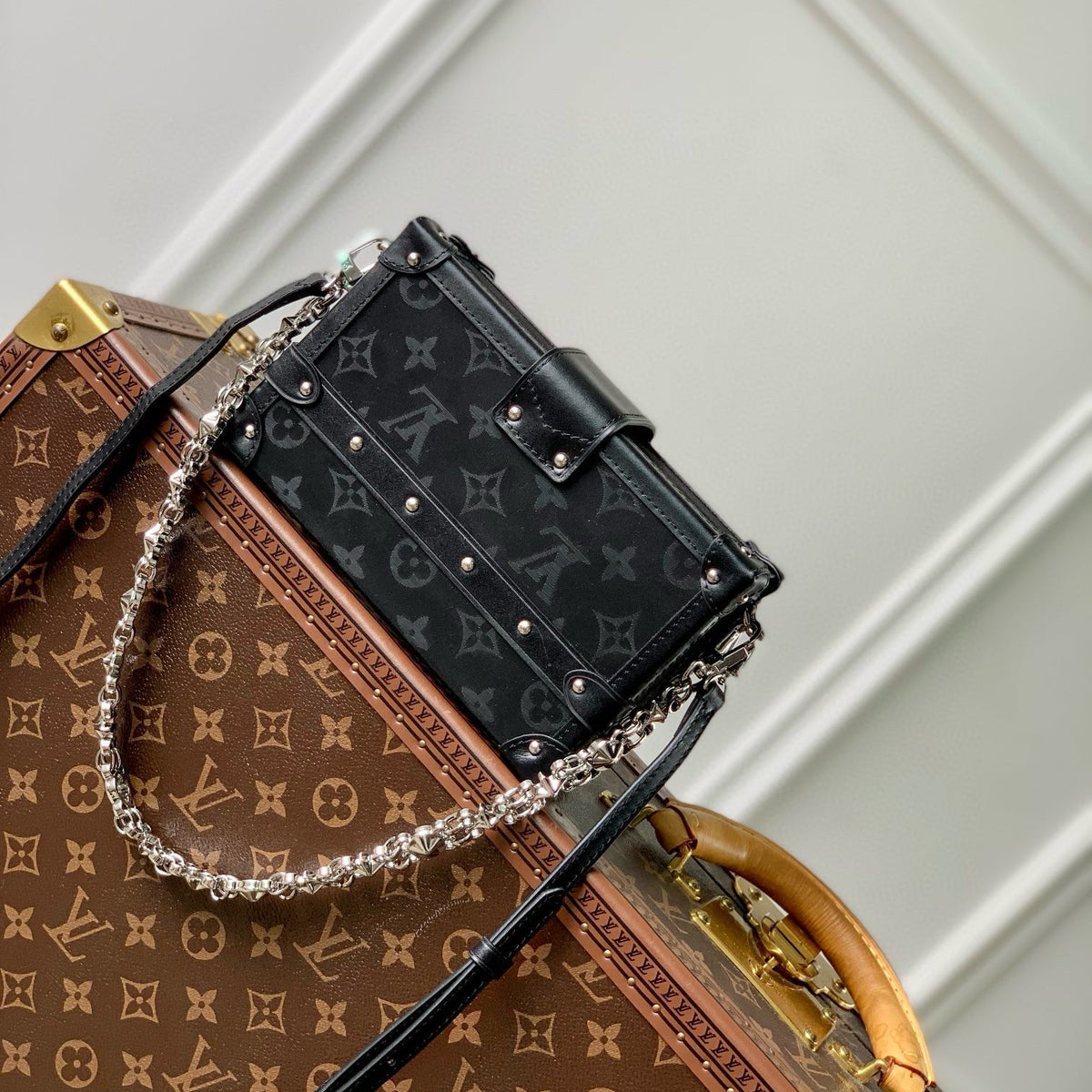Louis Vuitton Bags- Louis Vuitton Lou Petite Malle Bag Premium Designer Shoulder Bag