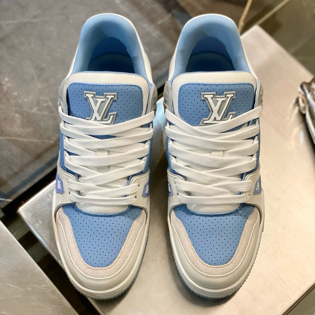 Velouxe Shoes?  Velouxe Lou Trainers Luxury Lifestyle Designer Footwear
