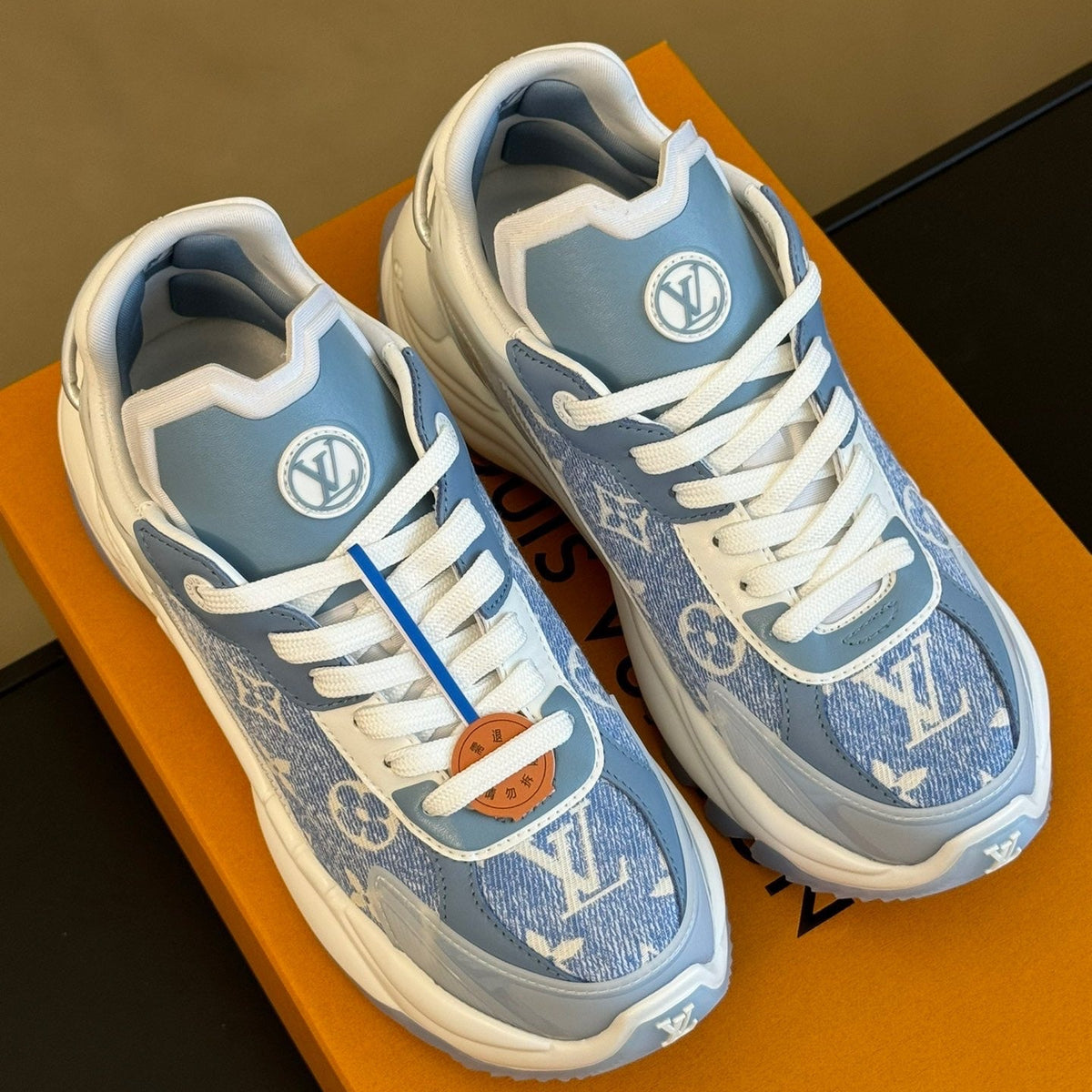 Louis Vuitton Shoes- Louis Vuitton Lou Run 55 Trainers Premium Designer Casual Shoes
