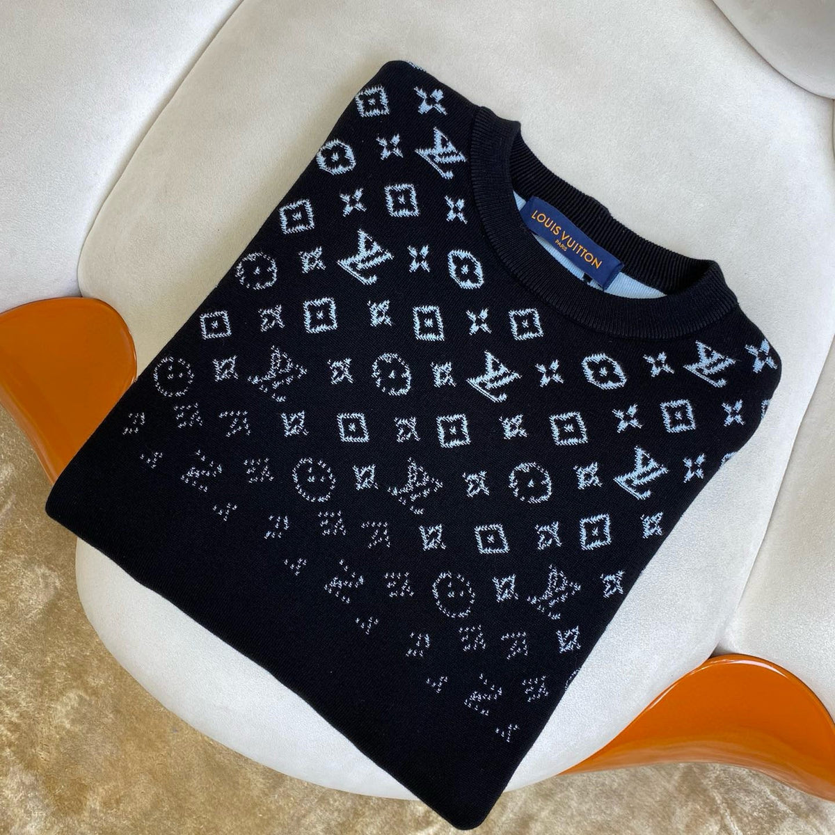 Louis Vuitton Sweaters- Louis Vuitton Lou Jumper Luxury Designer Knit Sweater