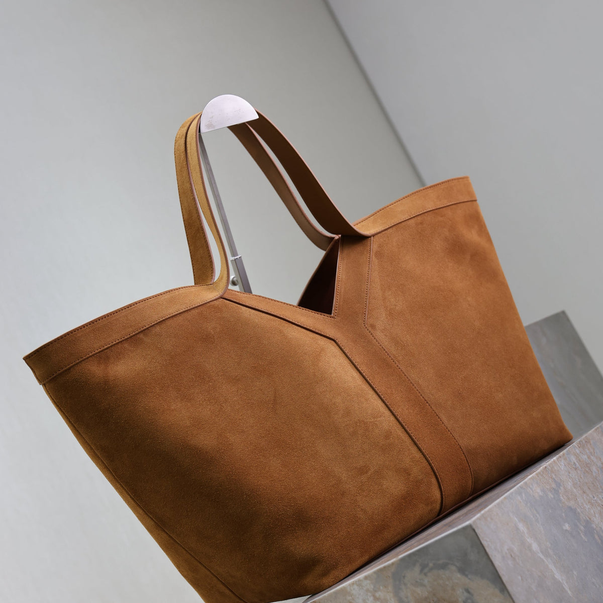 Saint Laurent Bags- Saint Laurent Y Tote In Suede Bag Premium Designer Shoulder Bag