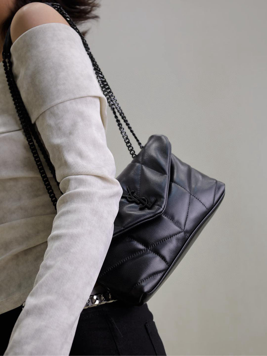 Saint Laurent Bags- Saint Laurent Toy Loulou Puffer Bag Elegant Everyday Designer Handbag