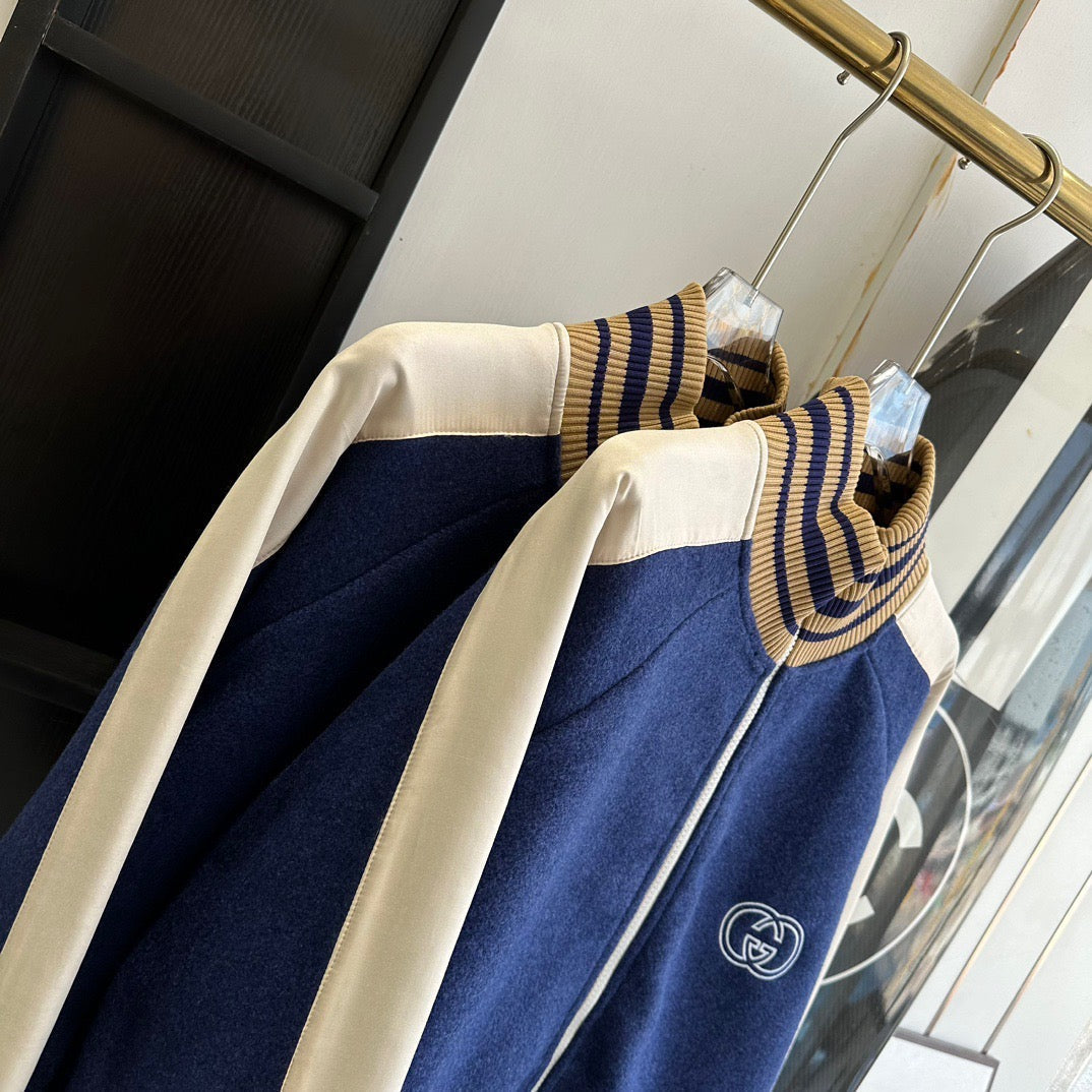 Gucci Jackets- Gucci Zip Bomber Premium Casual Designer Jacket