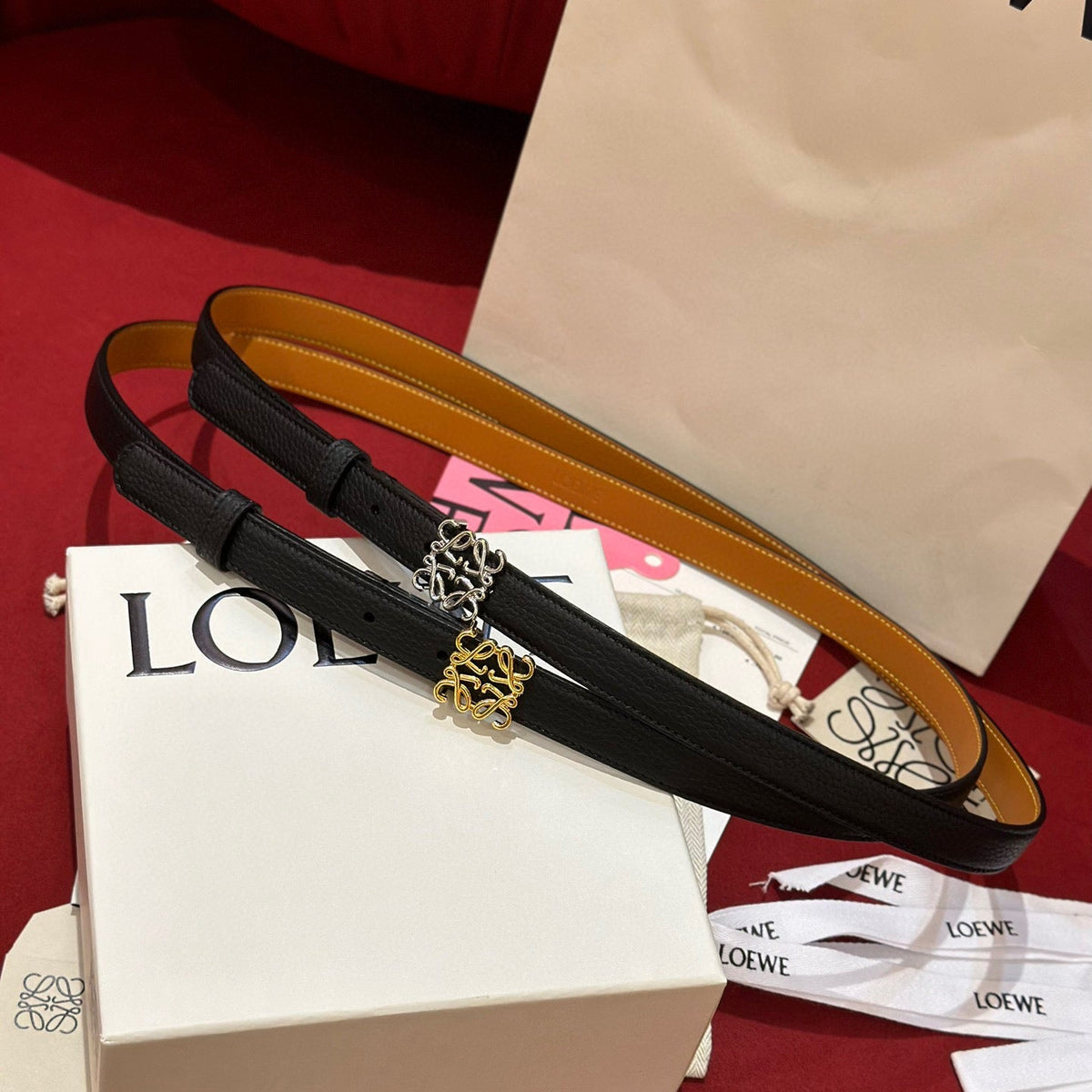 Belts- Loew Belt 20mm Premium Leather Designer Belt
