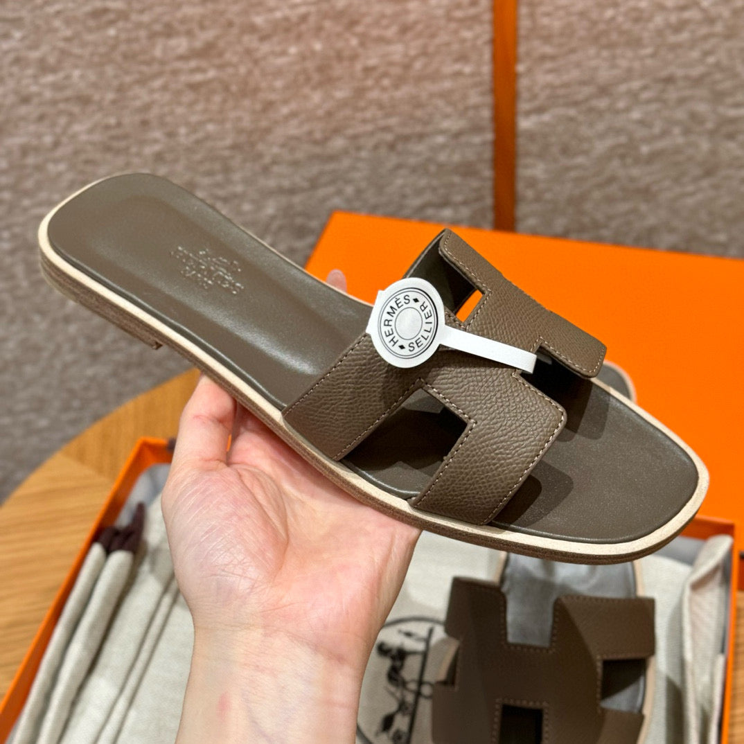 Shoes- Herm Oran Sandals Premium Designer Casual Shoes