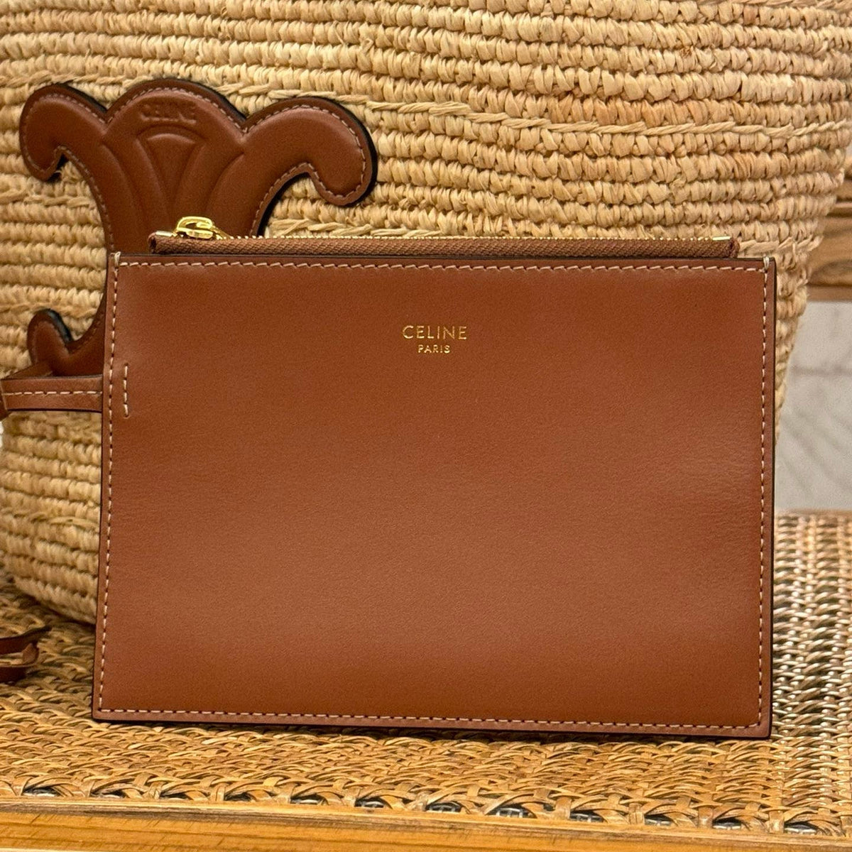 Bags- Cel Nano Supple Panier Bag Luxury Designer Leather Handbag
