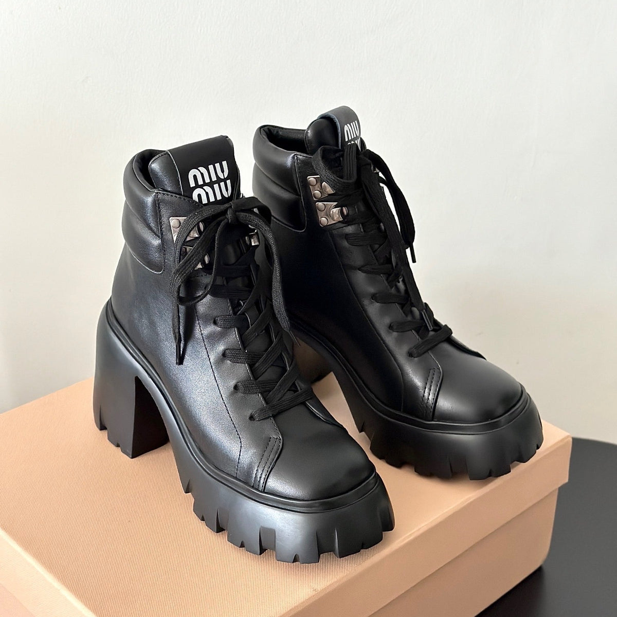 Shoes- Miu M Boots Comfortable Everyday Designer Shoes