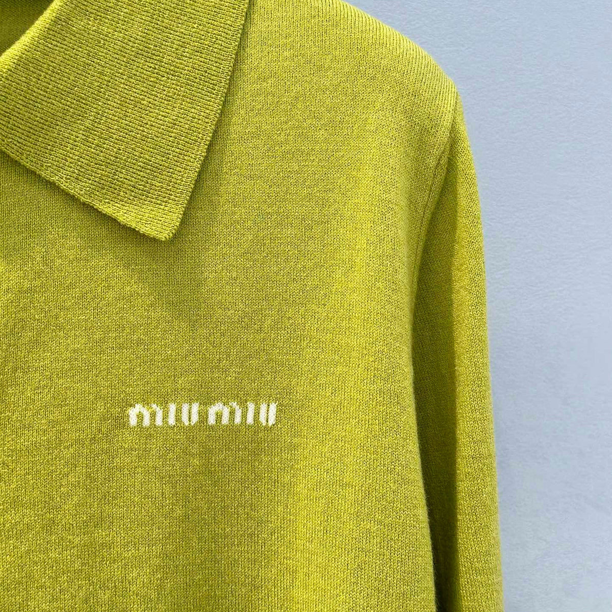 Sweaters- Miu M Cardigan Luxury Designer Knit Sweater