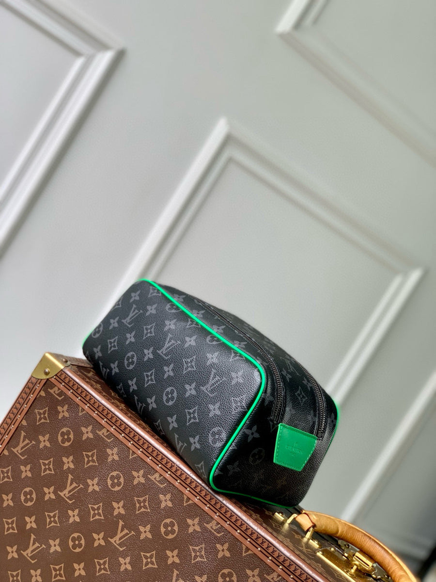 Louis Vuitton Bags- Louis Vuitton Lou Dopp Kit Toiletry Bag Premium Designer Shoulder Bag