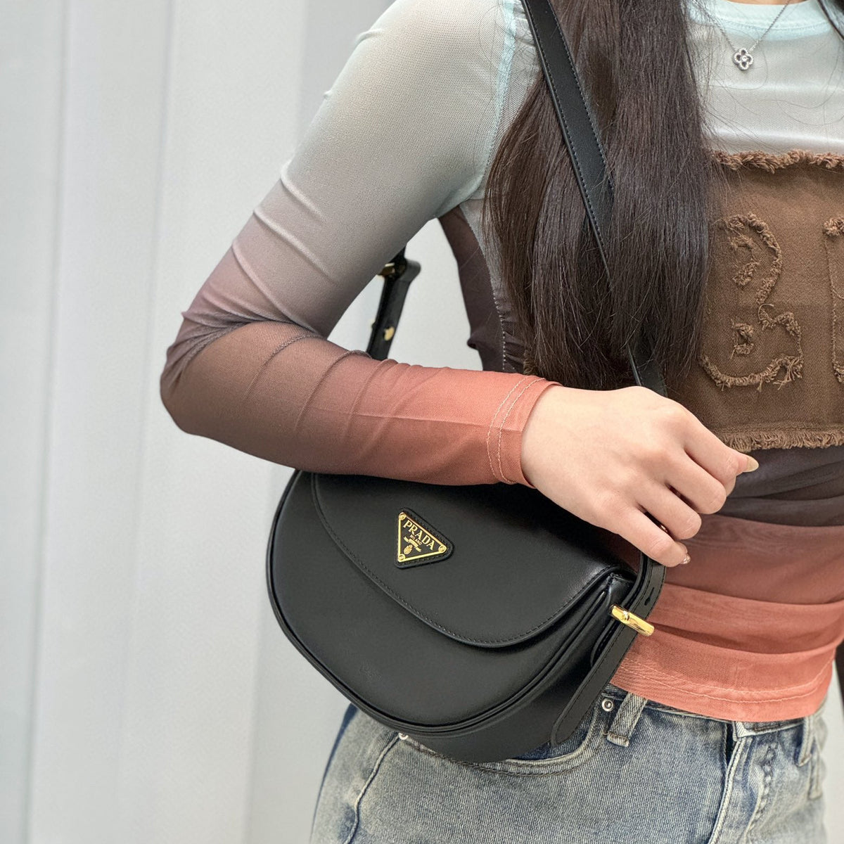 Bags- Pd Arque Shoulder Bag Luxury Designer Leather Handbag