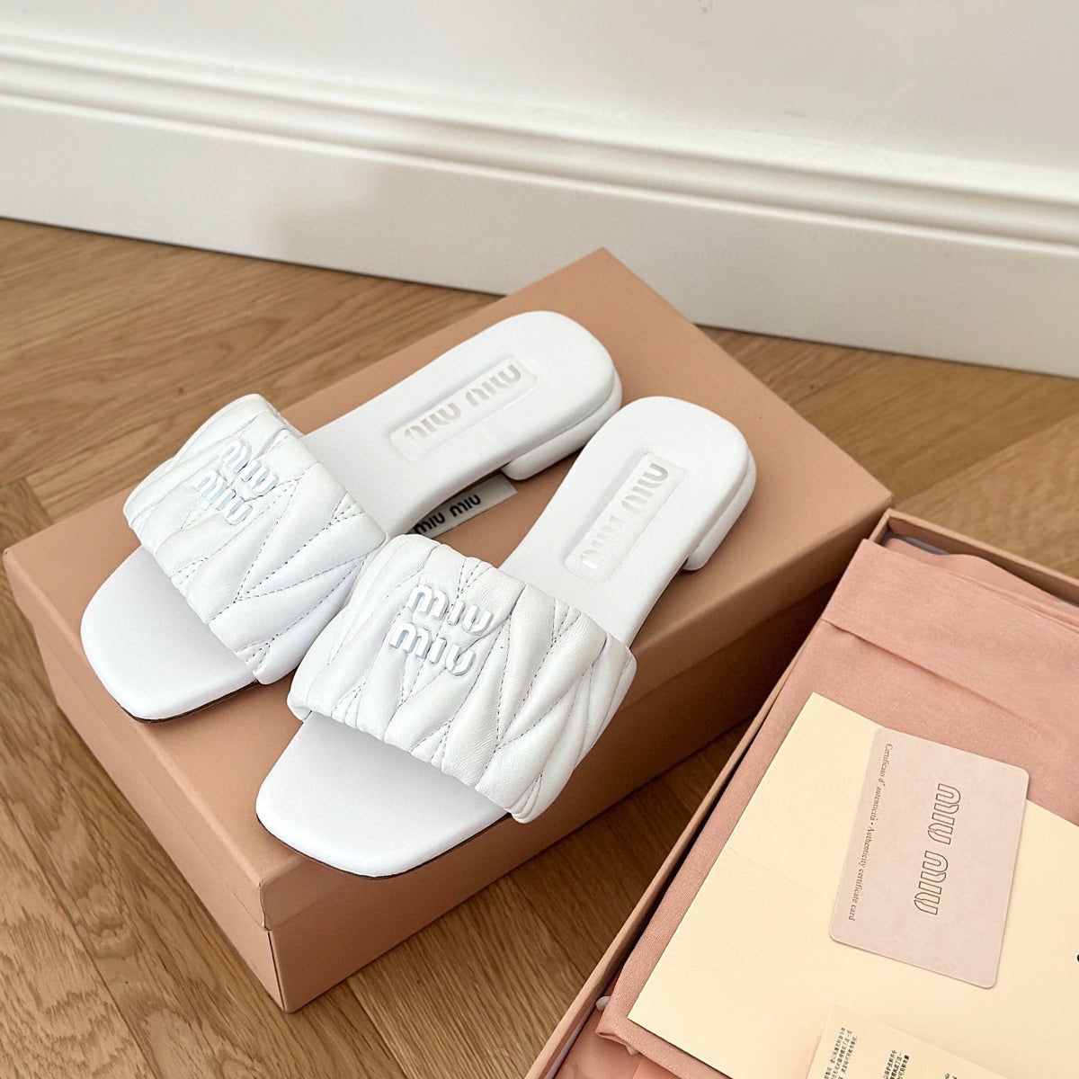Shoes- Miu M Sandals Premium Designer Casual Shoes