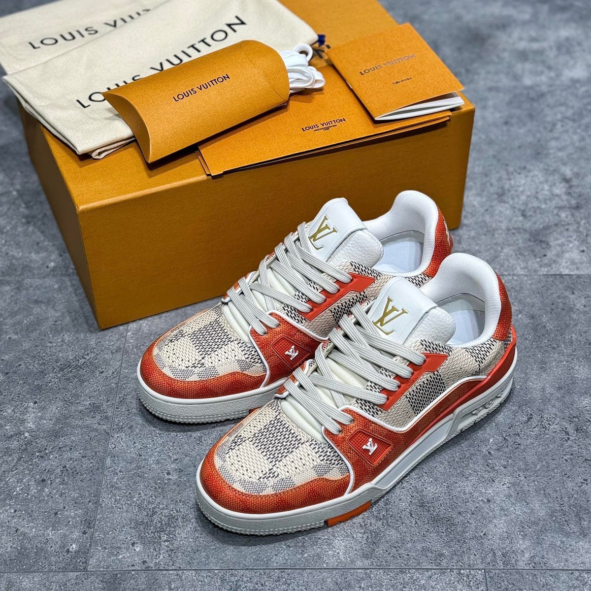 Louis Vuitton Shoes- Louis Vuitton Lou Trainers Luxury Lifestyle Designer Footwear