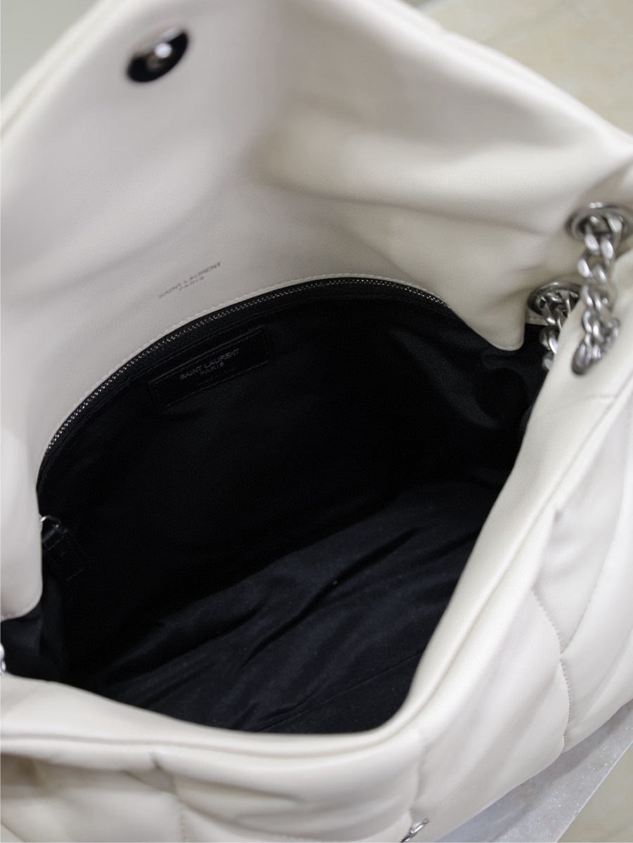 Saint Laurent Bags- Saint Laurent Loulou Medium Puffer Bag Premium Designer Shoulder Bag