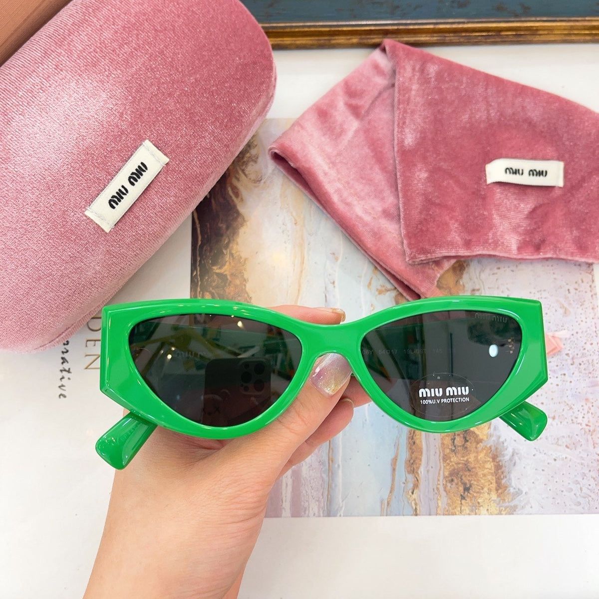 Sunglasses- Miu M Sunglasses Premium Fashion Designer Sunglasses