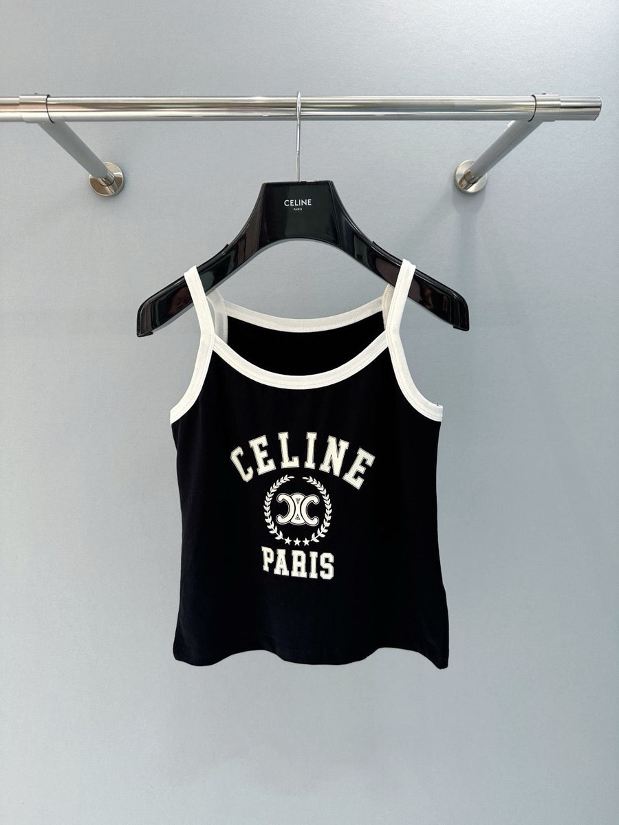 Tops- Cel Tank Top Premium Designer Casual Top