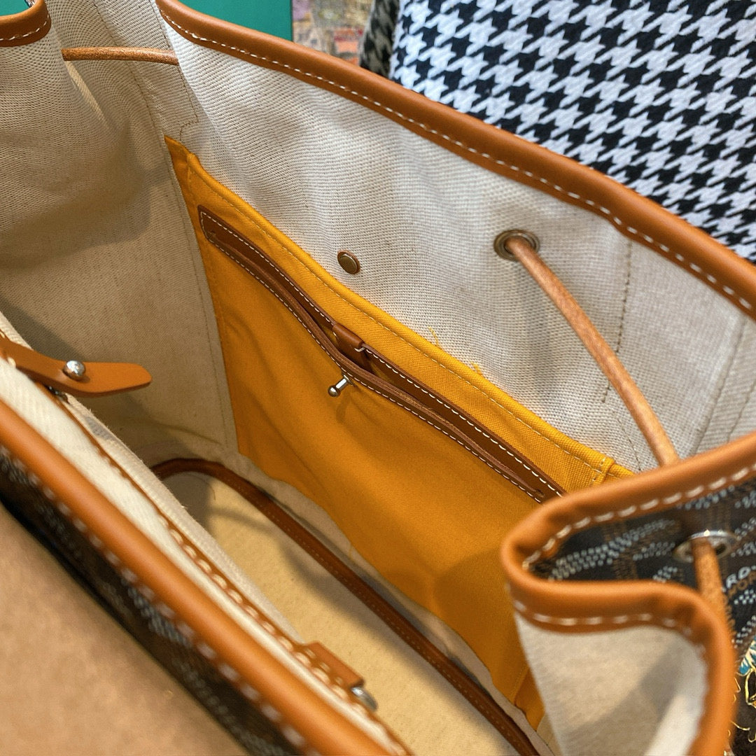 Bags- Goya Alpin Mm Backpack Luxury Designer Leather Handbag