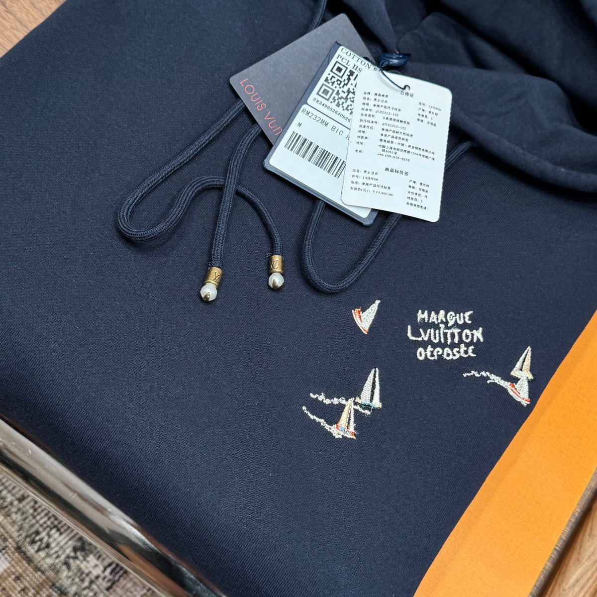 Louis Vuitton Hoodies- Louis Vuitton Lou Hoodie Premium Designer Casual Hoodie