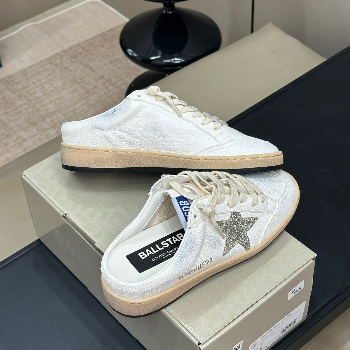 Accessories- Golden G Mules Luxury Designer Fashion Accessory