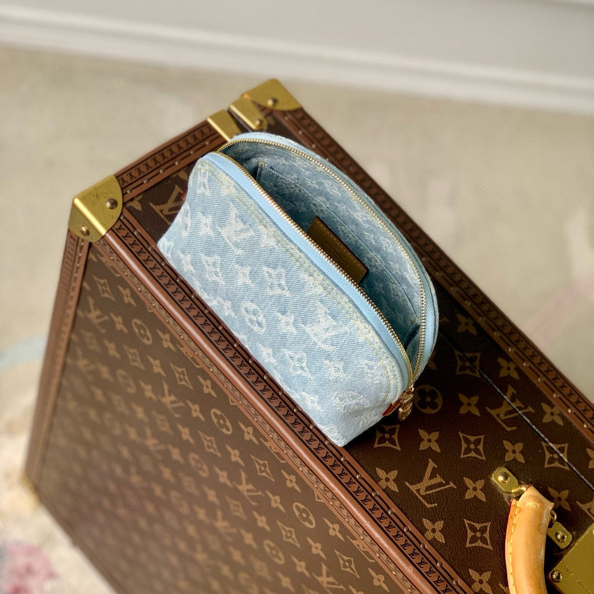 Louis Vuitton Accessories- Louis Vuitton Lou Cosmetique Pm Premium Everyday Designer Accessory