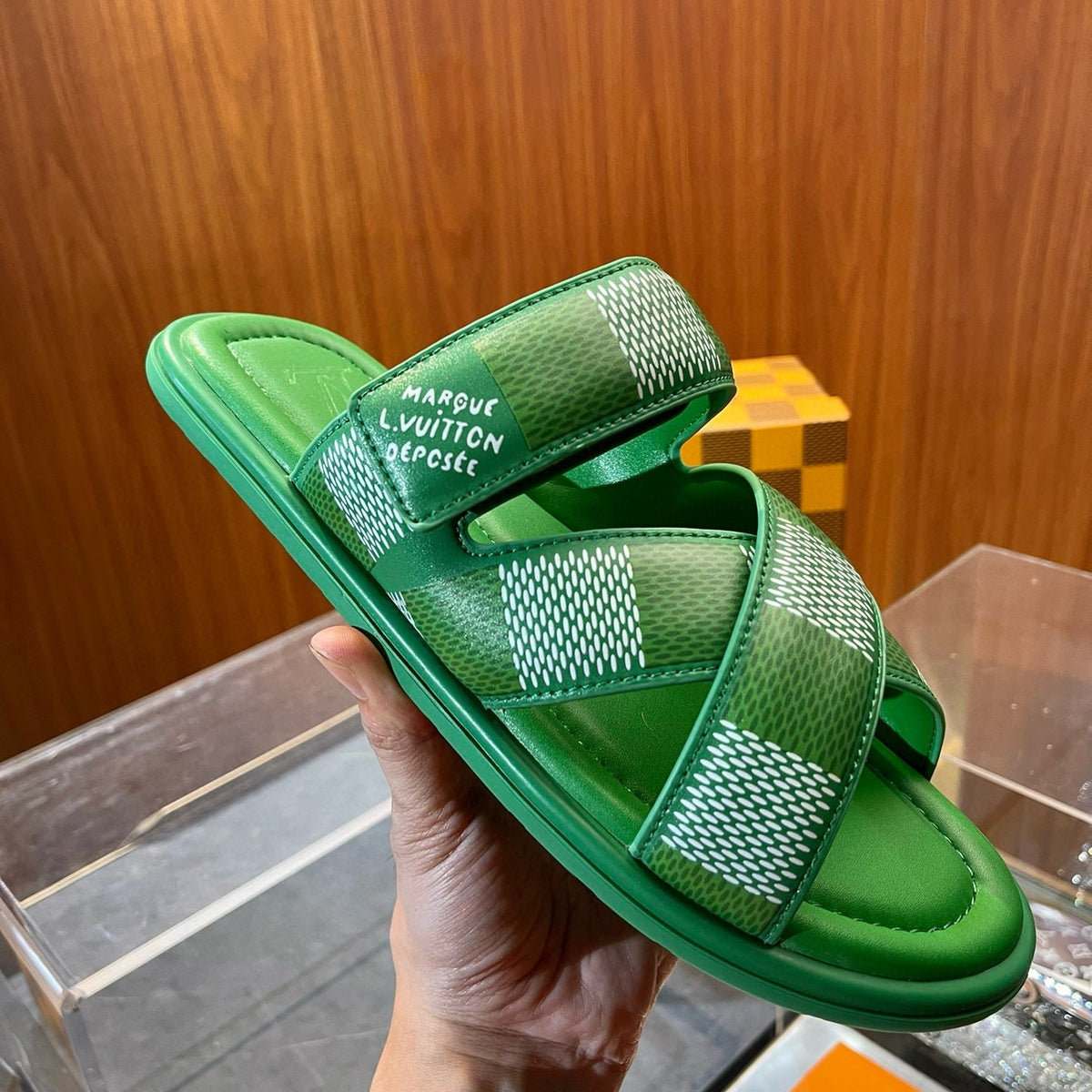 Louis Vuitton Shoes- Louis Vuitton Lou Venice Mule Luxury Lifestyle Designer Footwear