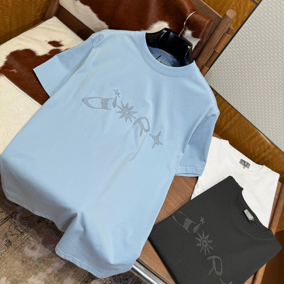 Dior T-Shirts- Dior T-shirt Premium Designer Cotton T-Shirt