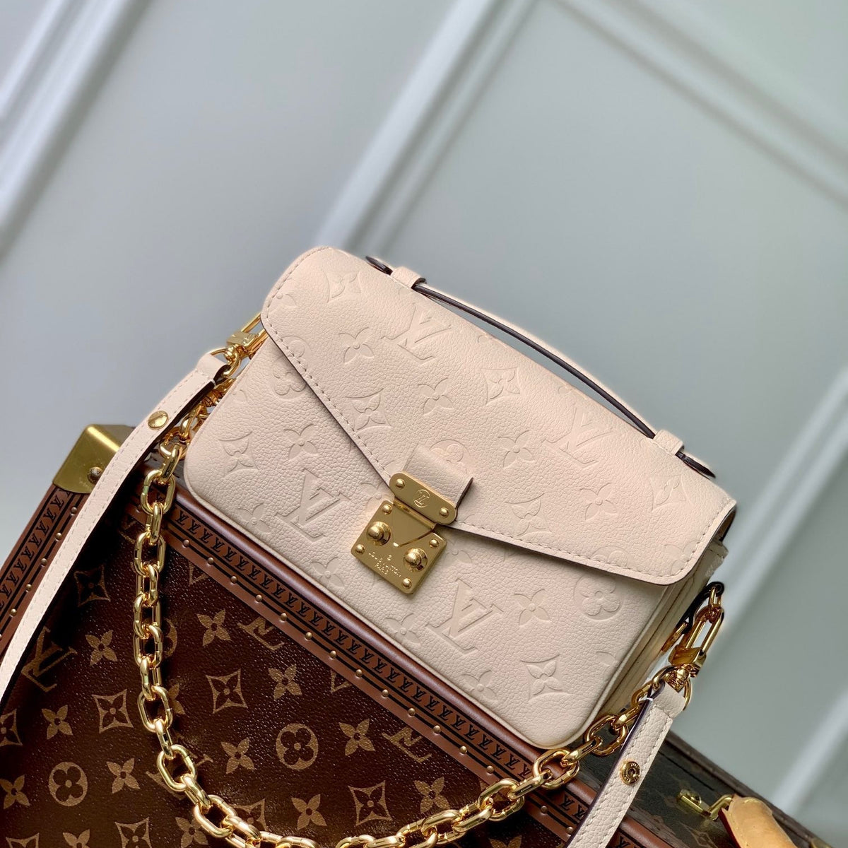 Louis Vuitton Bags- Louis Vuitton Lou Pochette Metis East West Bag Premium Designer Shoulder Bag