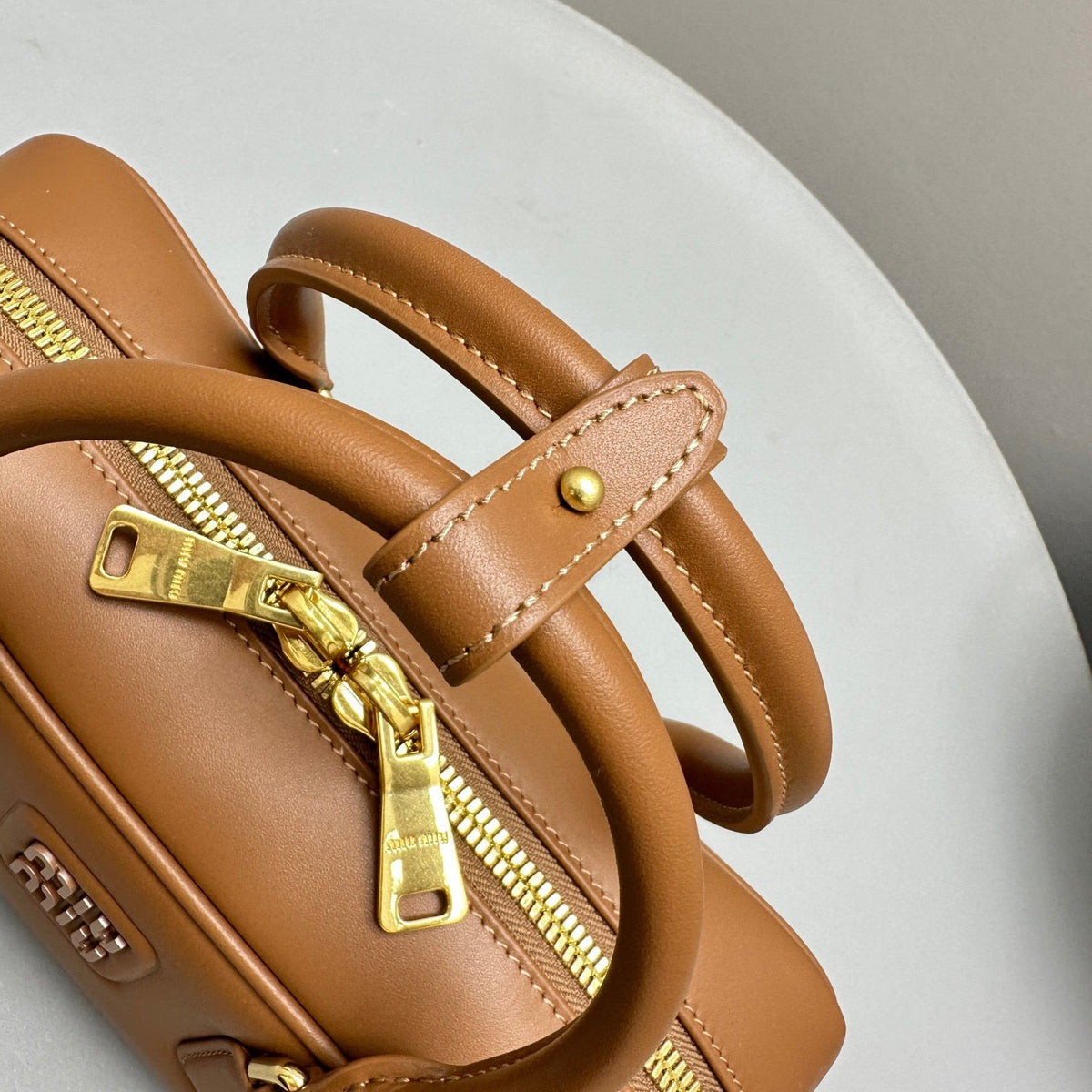 Bags- Miu M Arcadie Bag Luxury Designer Leather Handbag