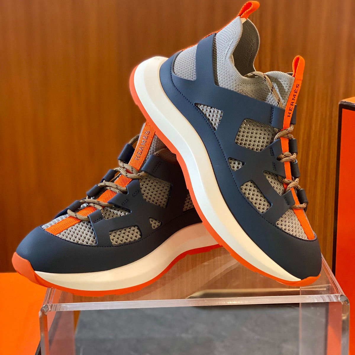 Shoes- Herm Katana Sneakers Premium Designer Casual Shoes