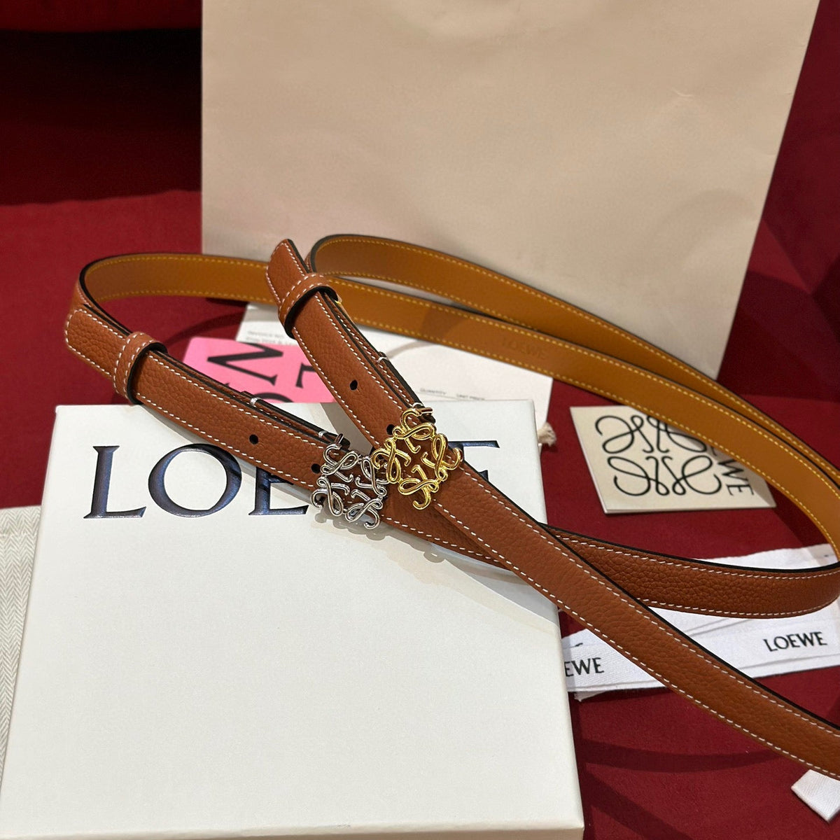 Belts- Loew Belt 20mm Premium Leather Designer Belt