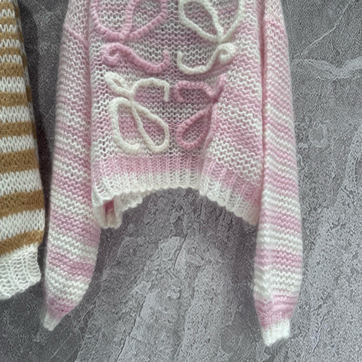 Sweaters- Loew Sweater Luxury Designer Knit Sweater