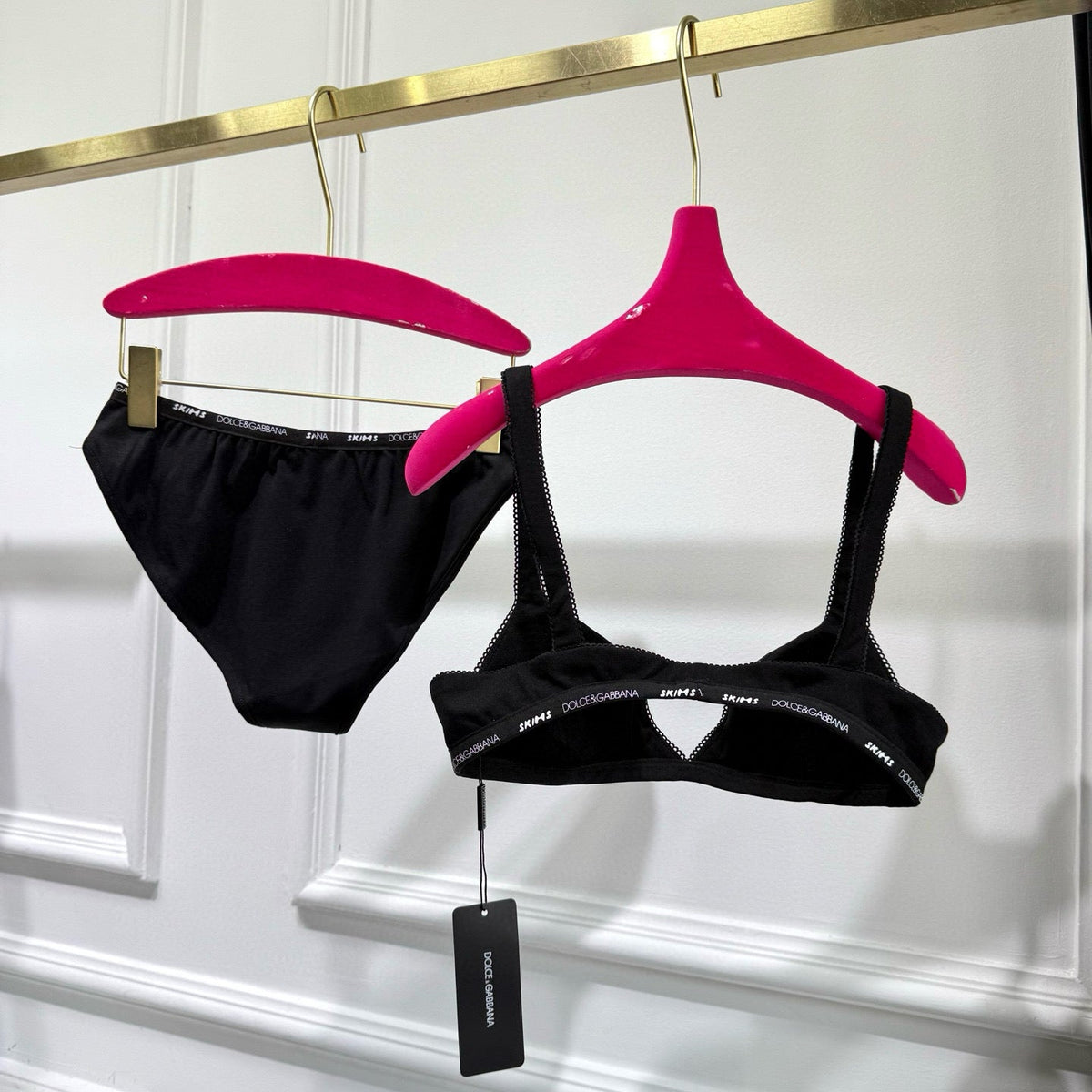 Accessories- Skims x Dg Bra Set Luxury Designer Fashion Accessory