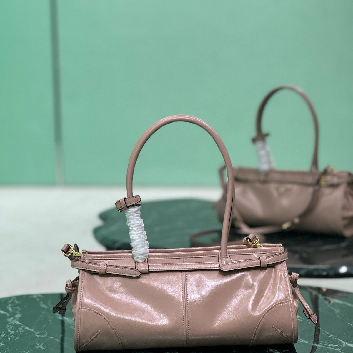 Bags- Pd Medium Leather Handbag Luxury Designer Leather Handbag
