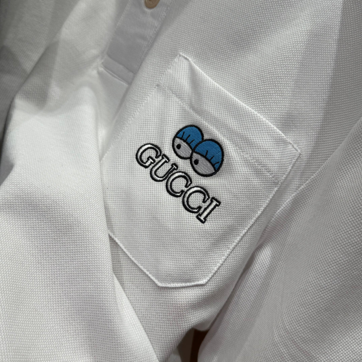 Gucci Polo Shirts- Gucci Polo Shirt Classic Designer Cotton Polo Shirt