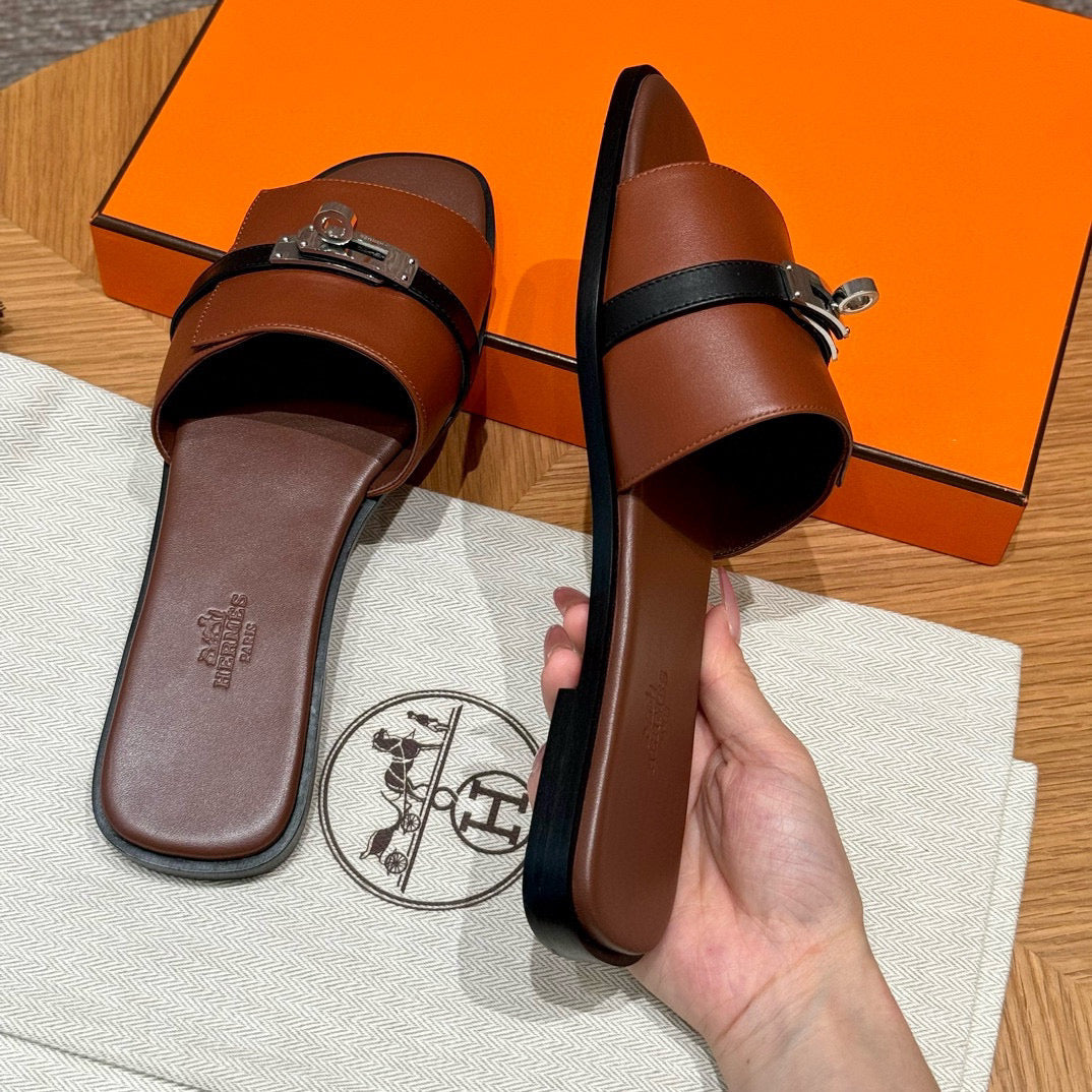 Shoes- Herm Giulia Sandals Premium Designer Casual Shoes