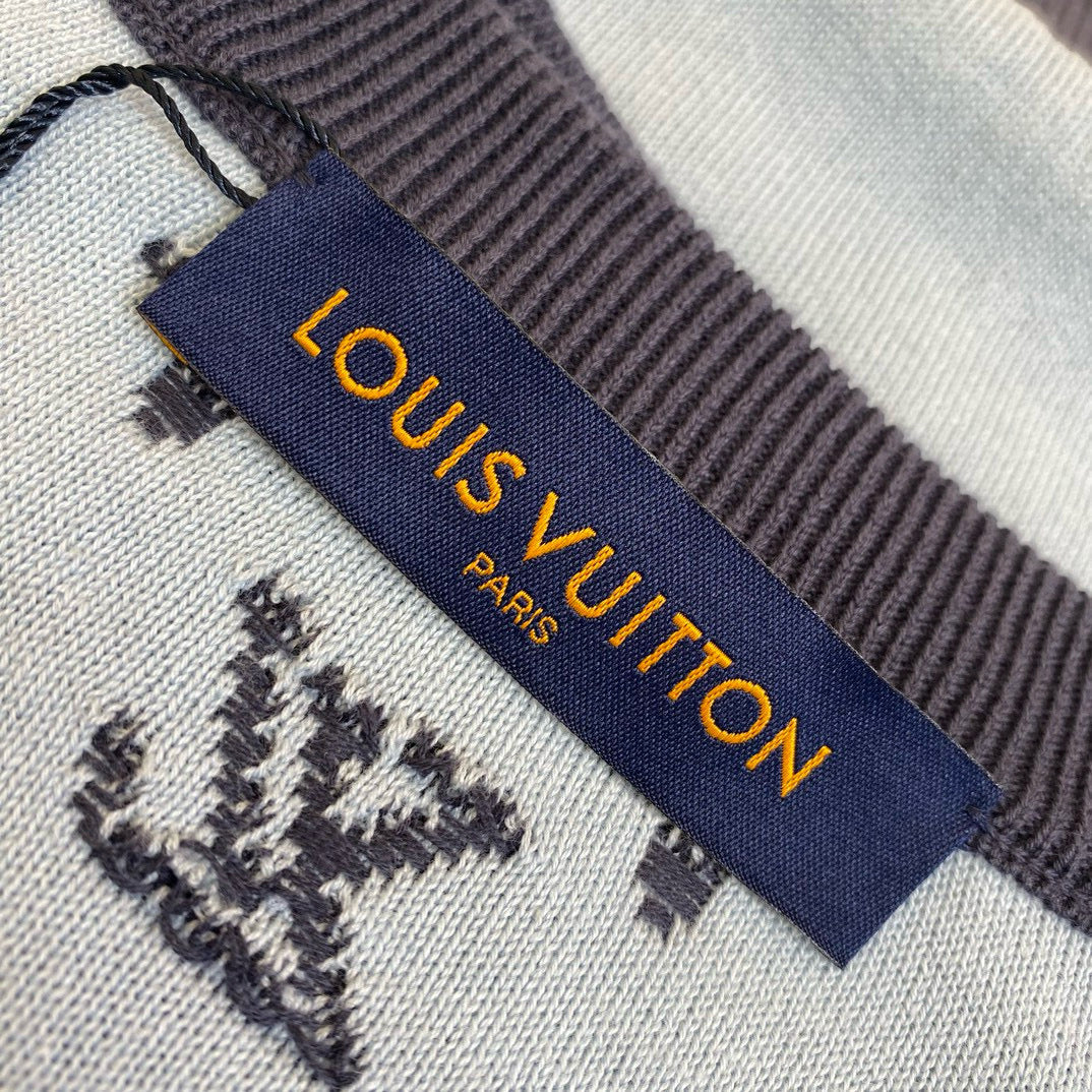 Louis Vuitton Sweaters- Louis Vuitton Lou Jumper Luxury Designer Knit Sweater