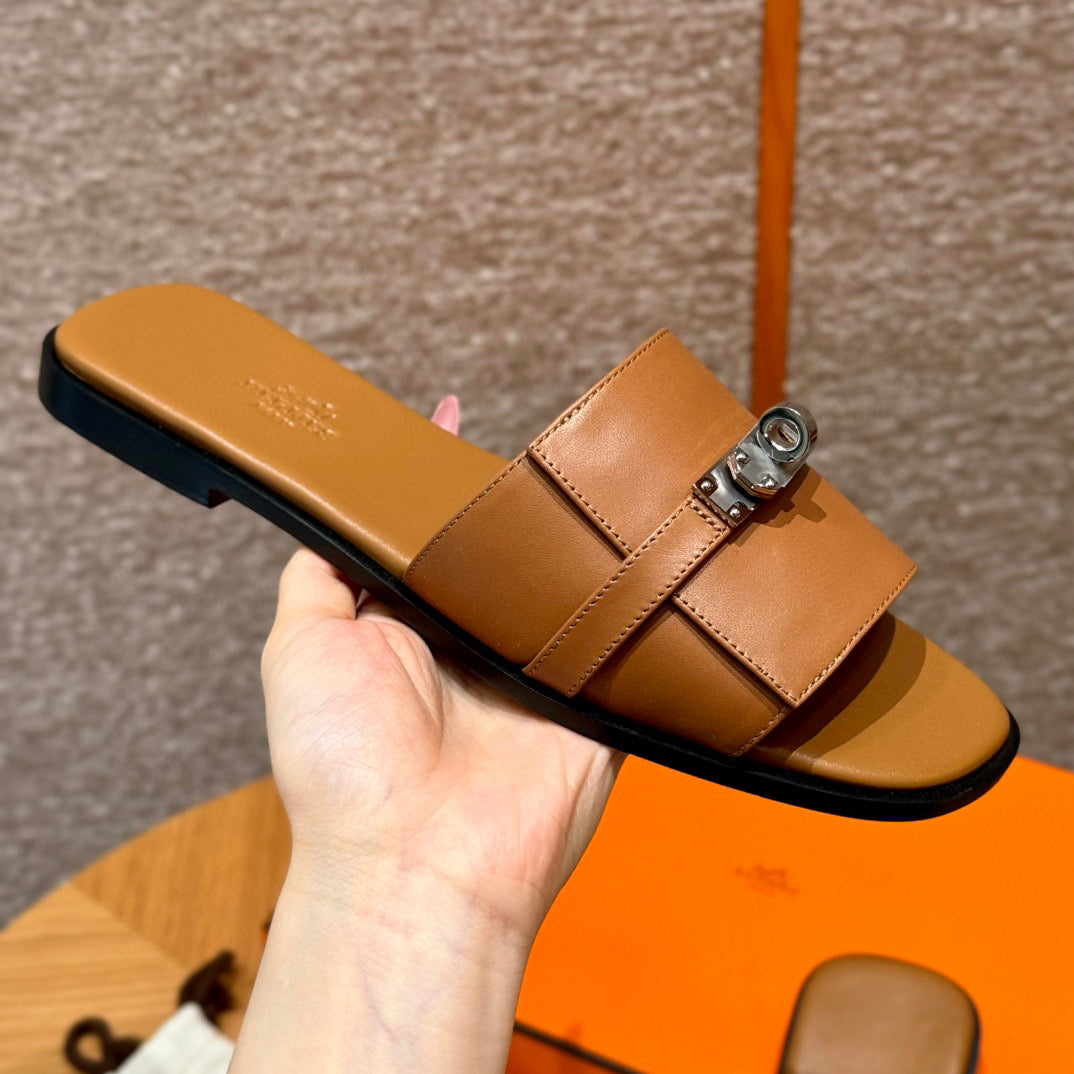 Shoes- Herm Giulia Sandals Premium Designer Casual Shoes
