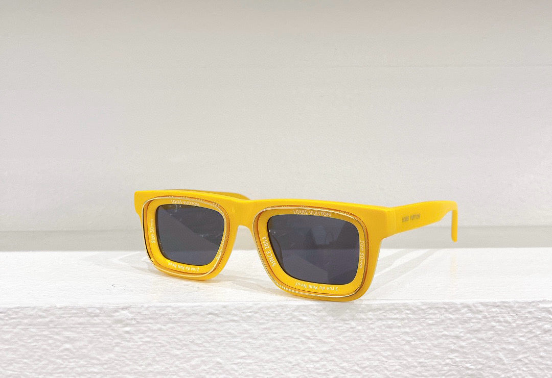 Louis Vuitton Sunglasses- Louis Vuitton Lou Sunglasses Luxury Designer UV Sunglasses