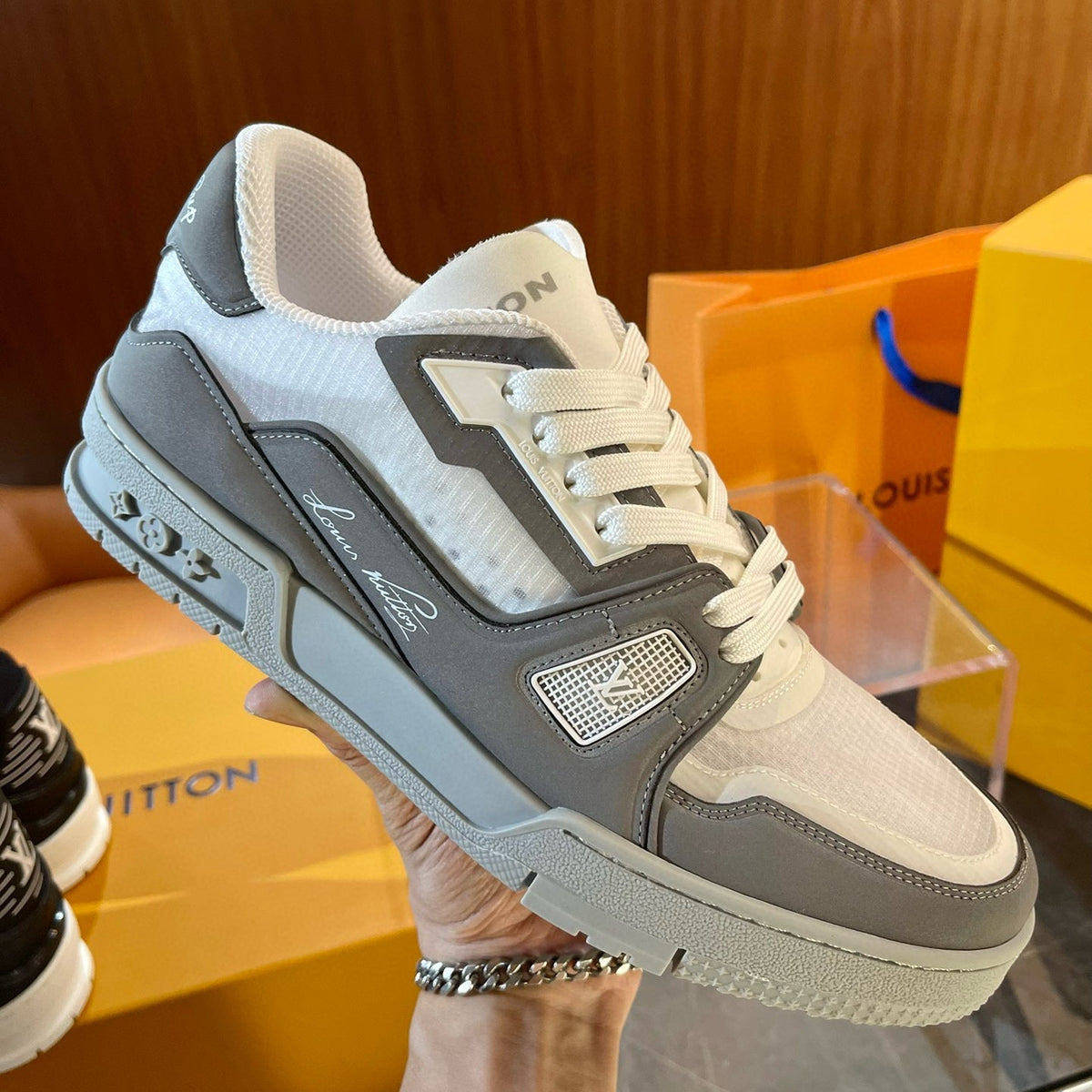 Louis Vuitton Shoes- Louis Vuitton Lou Trainers Luxury Lifestyle Designer Footwear