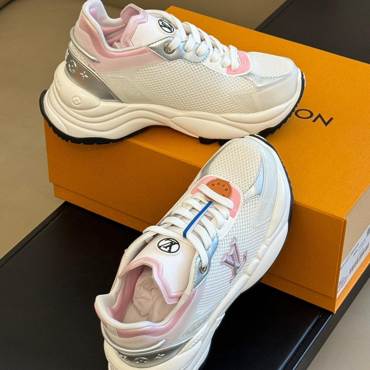 Louis Vuitton Shoes- Louis Vuitton Lou Run 55 Trainers Luxury Lifestyle Designer Footwear