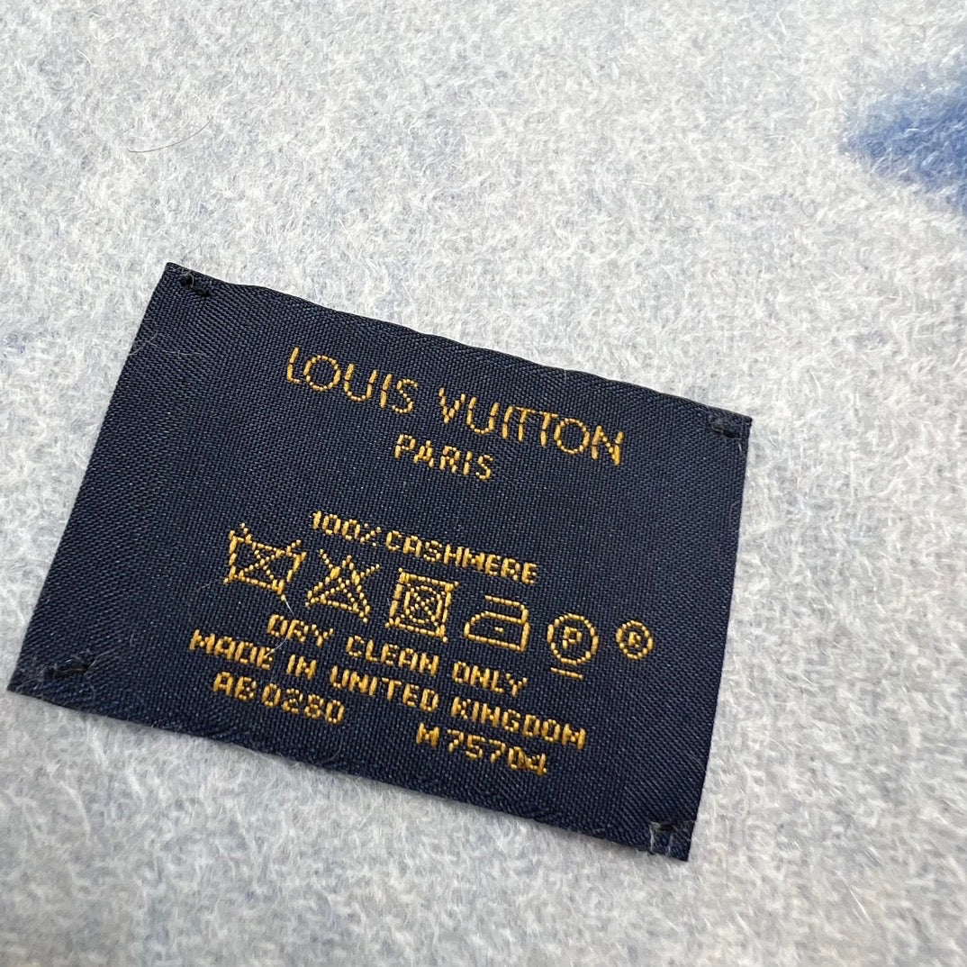 Louis Vuitton Scarves- Louis Vuitton Lou Scarf Luxury Designer Silk Scarf